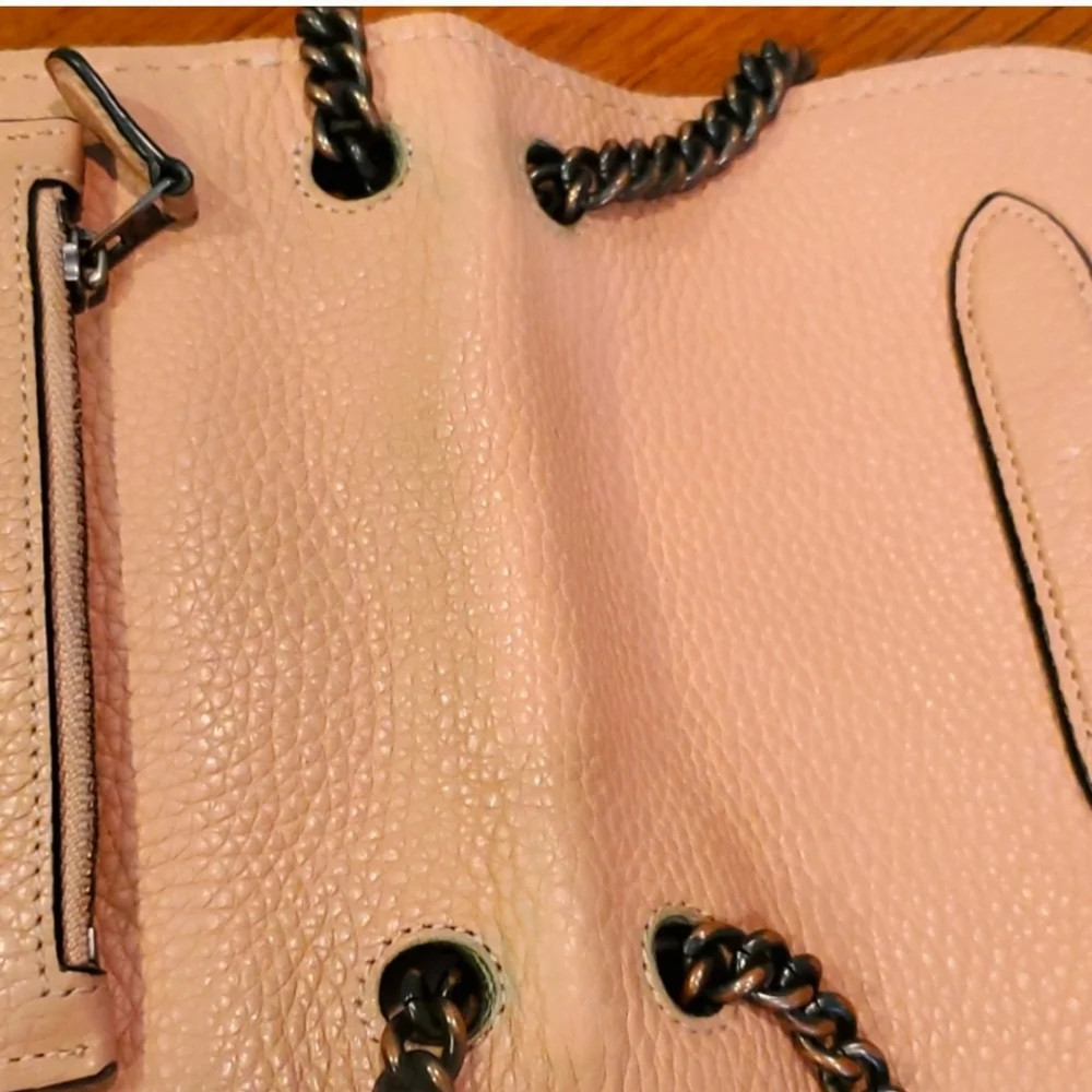 Coach Shadow blush convertible crossbody